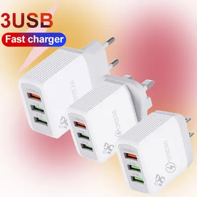 Luminous QC3.0 3USB Fast Charging Charger