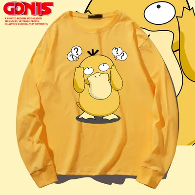 Men Blue Pokémon Graphic Sweatshirt