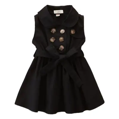 Girls Cross-Border Dress Cream Sleeveless Skirt Summer