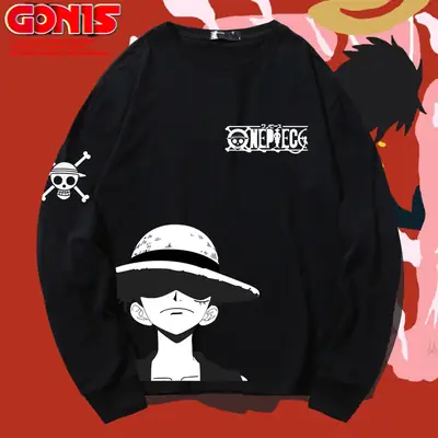 Men's One Piece Graphic Sweatshirt Navy Blue