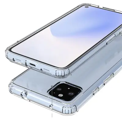 Transparent 2-In-1 Mobile Phone Case for Pixel 9A