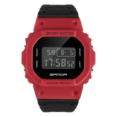 Sanda Waterproof Square Digital Watch 8852