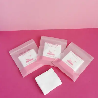 Travel Portable Wet Makeup Remover Cotton Pack of 4