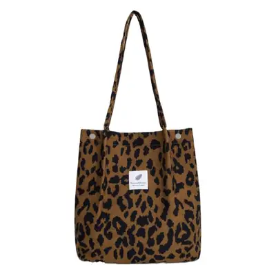 Women's Double Strap Canvas Travel Bag Brown