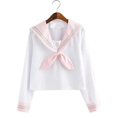 Japanese Sailor Suit JK Uniform Academic Mint Green