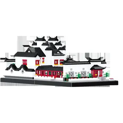 Peach Blossom Building Blocks Toy Set for Kids