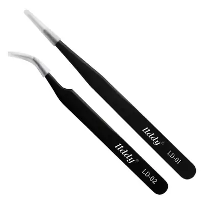 Liddy Eyelash Curler with Tweezers Stainless Steel