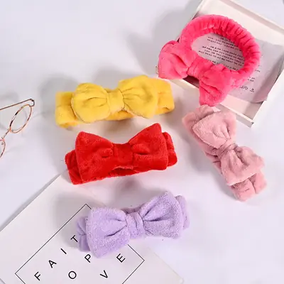 Cute Bow Hairbands for Women in Colors