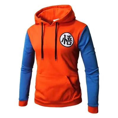 Wukong Printed Hoodie Grey Blue 6-Color Casual Sweatshirt