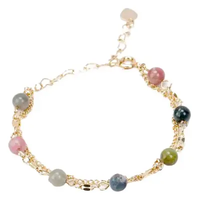 Double Layer Tourmaline Bracelet for Women