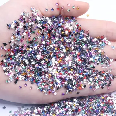 3mm 5-Star Nail Art Tools & Nail Color Set