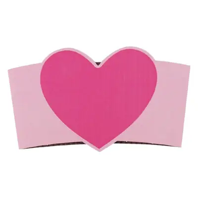 Hengxin Heart Design Disposable Cup Set 10-16oz