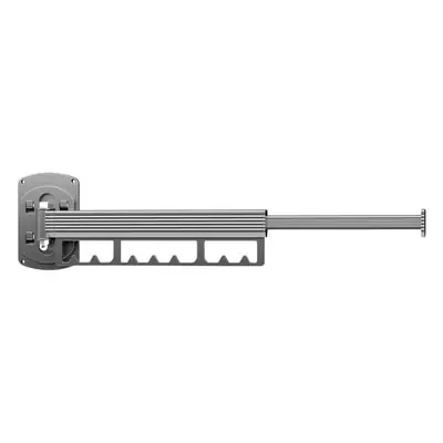 Telescopic Wall Hanging Rod for Clothes Drying