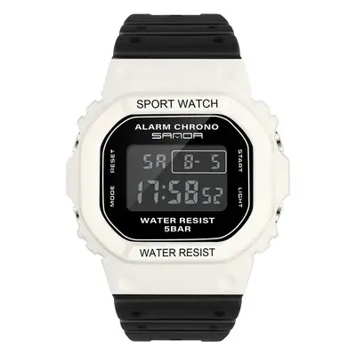 Sanda Digital Watch Blue Pink Water Resistant for Men Women