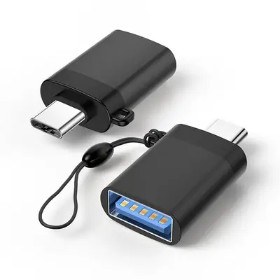 Type-C to USB3.0 Female Adapter with Chain