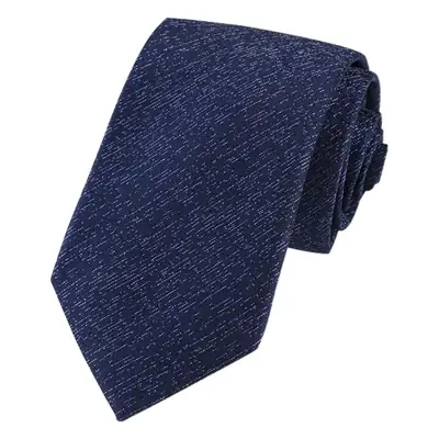 7cm Navy Polka Dot Dress Tie for Men