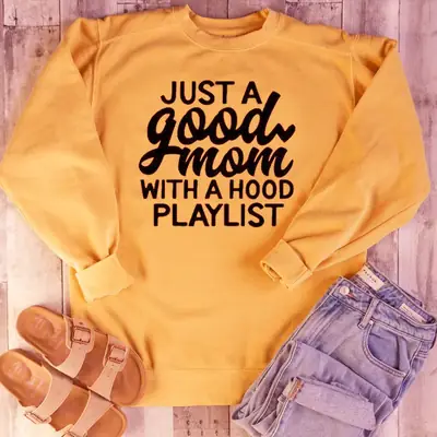 Just a Good Mom Playset Sweater Yellow Hooded