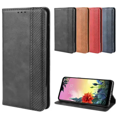 Magnetic Leather Flip Phone Case for LG K50s