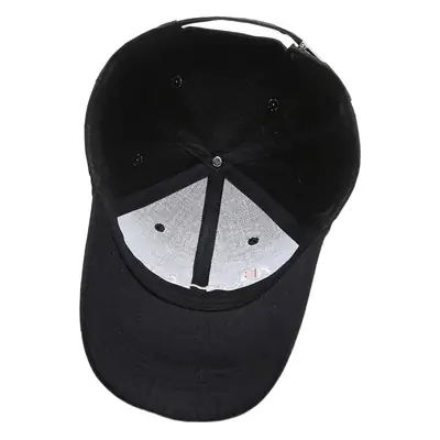White Blue Logo Baseball Cap for Men Women
