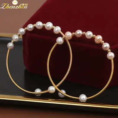 Natural Pearl Adjustable Bracelet for Women