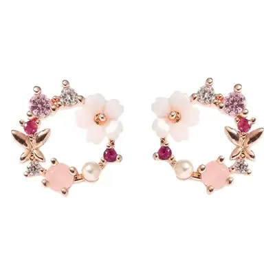South Korea Flower Earrings Drop Shipping