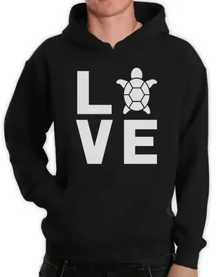 Hooded Long Sleeve LOVE Tortoise Design Vest
