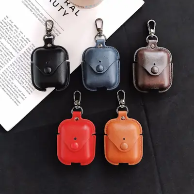 Apple Airpod 4 Protective Leather Case Wireless Bluetooth