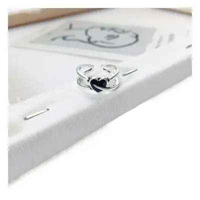 Women's Heart Arrow Ring S925 Sterling Silver