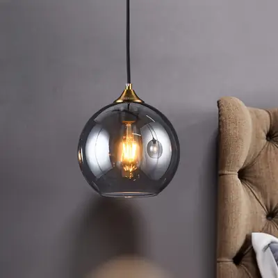 Modern Glass Ball Chandelier for Bedroom or Restaurant