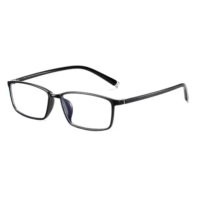 Men's Black Box Frame Glasses TR90