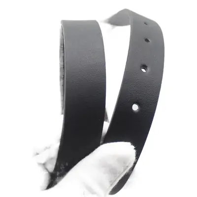 Black European Cd Buckle Belt for Women