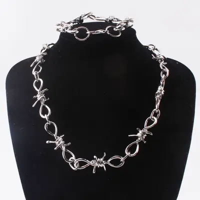 European & American Thorns Waist Chain Bracelet Set