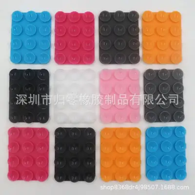Silicone Suction Cup for Phone 12x12 Universal Leather Case