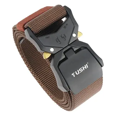 Men Tactical Belt 3.8cm Aluminum Buckle Nylon Belt Cobra Style