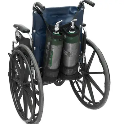 Medical Oxygen Cylinder Hanging Bag for Wheelchair Storage