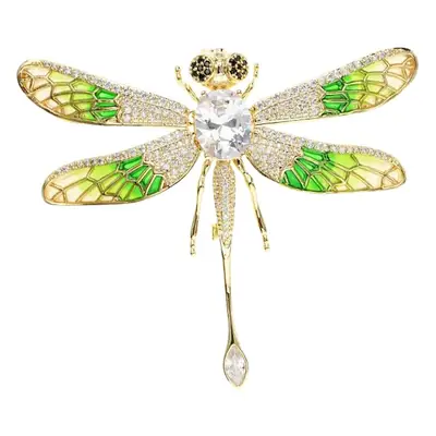 Dragonfly Personalized Wings Painted Corsage Pin Jacket Cardigan Women