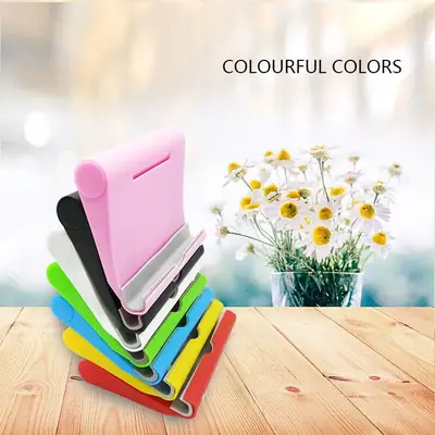 Yellow Rotating Tablet Bracket for Desk Use