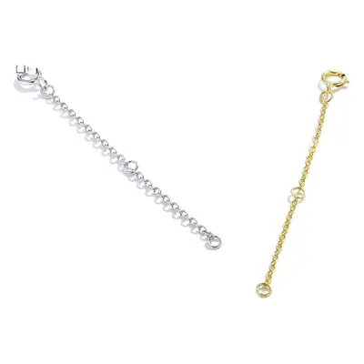 Evelle Sterling Silver Necklace Extension Chain 6cm 10cm
