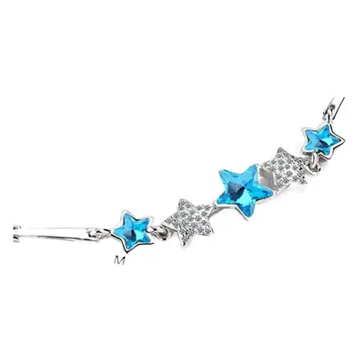 Blue Star Crystal Bracelet for Women