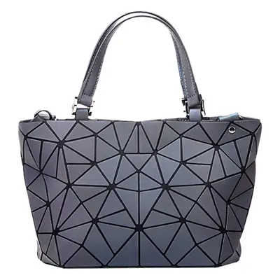 Luminous Rhombus Women's Handbag Black