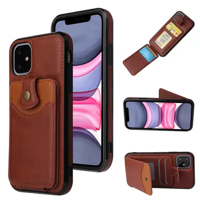 iPhone14Promax Protective Phone Case with Card Wallet