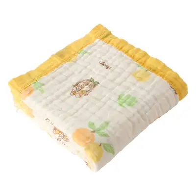 Cotton Cartoon Baby Quilted Bath Towel Summer Blanket
