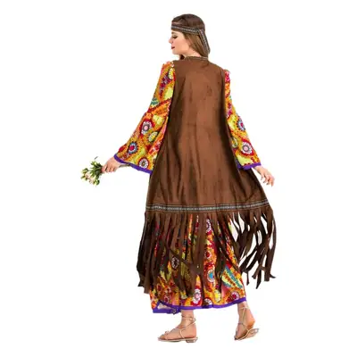 Halloween Disco Hippie Aborigine Costume 70s