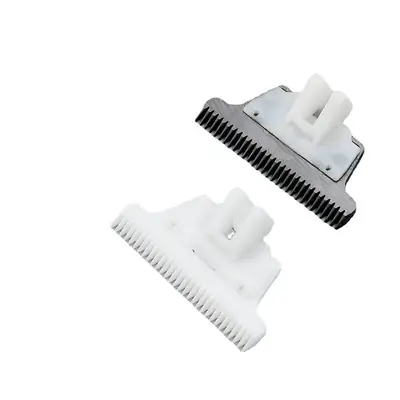 Electric Hair Clipper with Ceramic Blade & White Plastic Parts