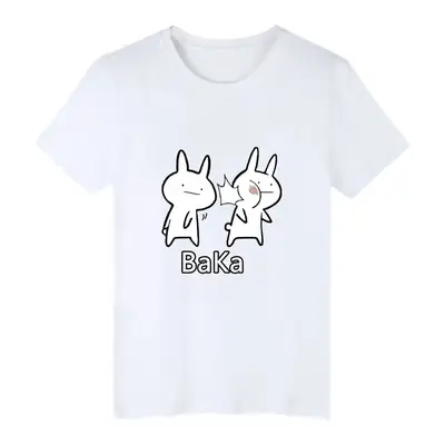 Harajuku Baka Rabbi T-Shirt Pack Black White