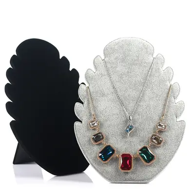 Jade Jewelry Rack with Red Blue Green Stones