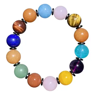 Jingyao Duobao Crystal Bracelet 8-12mm Couple Ring