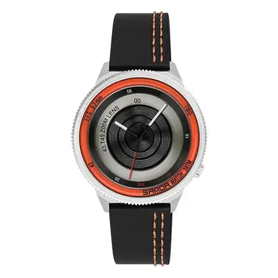 Sanda Waterproof Men's Quartz Watch with Leather Strap