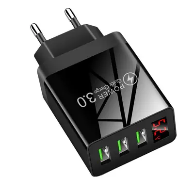 3.1A Digital Display USB Charger for Smart Phones