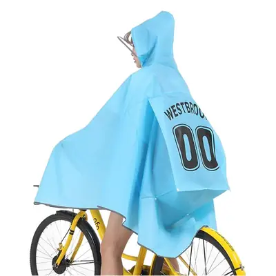 Transparent Bicycle Raincoat for Students & Mountain Bikers